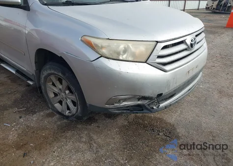 2012 Toyota Highlander Se V6 from USA, damaged, VIN 5TDZK3EH3CS050121